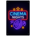 Blechschild Cinema Nights