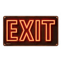 Exit Blechschild