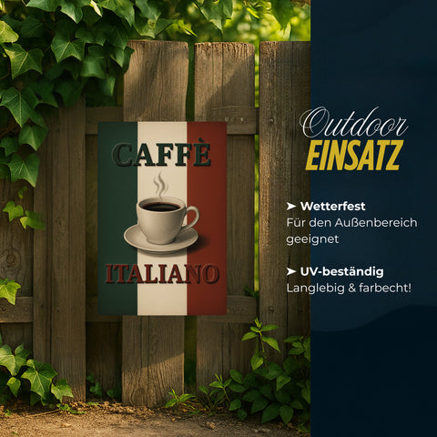 Caffee Italiano Blechschild