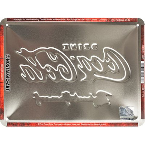 Coca Cola Blechschild