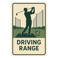 Driving Range Blechschild