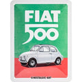 Fiat 500 Blechschild