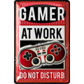 Blechschild Retro Gamer