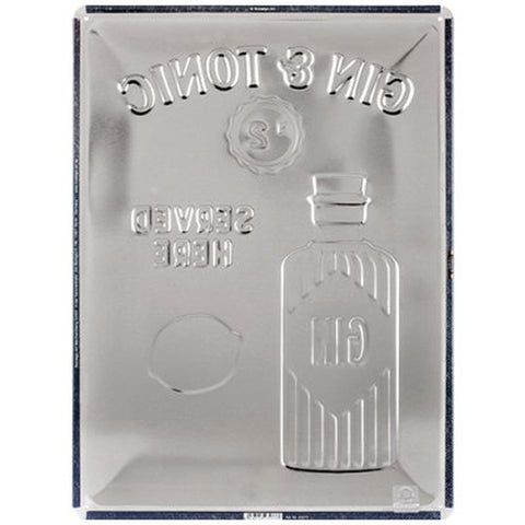 Gin & Tonic Served Here Blechschild