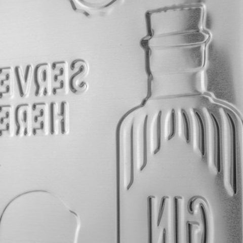 Gin & Tonic Served Here Blechschild