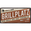 Blechschild Grillplatz