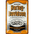 Harley-Davidson - Genuine Motorcycles Milwaukee Blechschild
