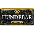 Blechschild Hundebar