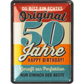 Blechschild Original 50 Jahre