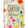 Blechschild Garten Lieblingsplatz