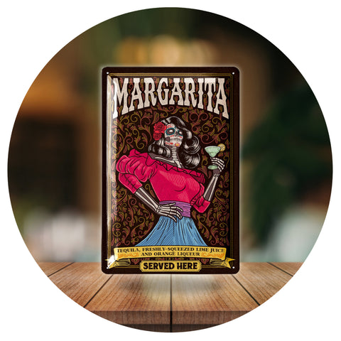 Blechschild Margarita