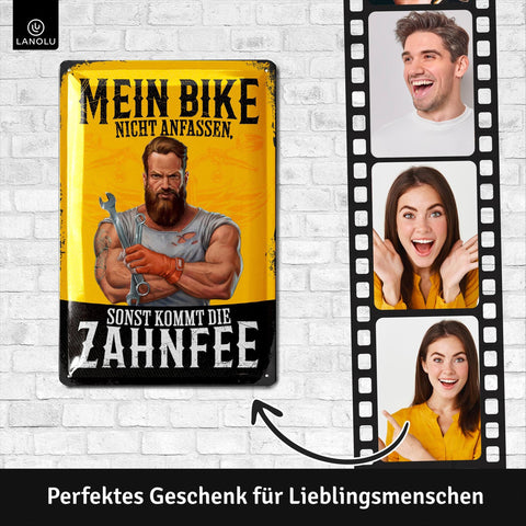 Blechschild Mein Bike