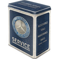 Mercedes-Benz - Service Emblem Blue Vorratsdose