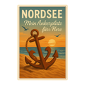 Blechschild Nordsee