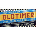 Blechschild Oldtimer 70 Jahre