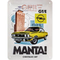 Opel Manta Blechschild