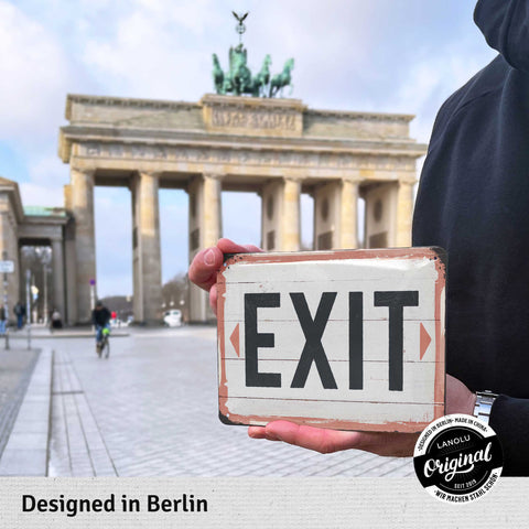 Blechschild EXIT Schild