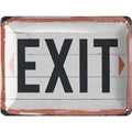 Retro Blechschild Exit