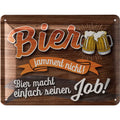 Blechschild Bier jammert nicht