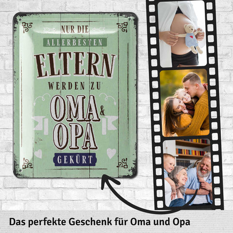 Blechschild Allerbesten Eltern