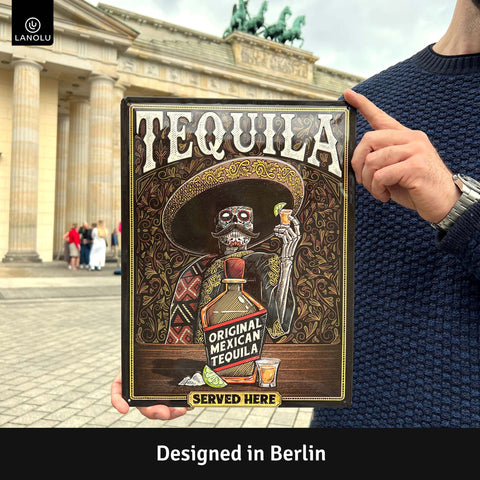 Blechschild Tequila