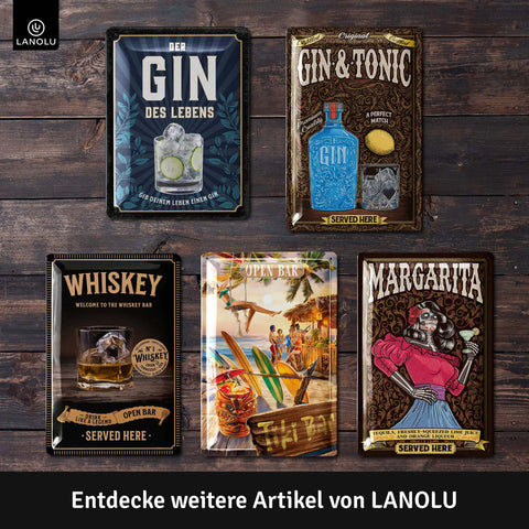 Blechschild Tequila