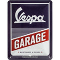 Vespa Garage Blechschild