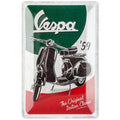 Vespa Italian Blechschild