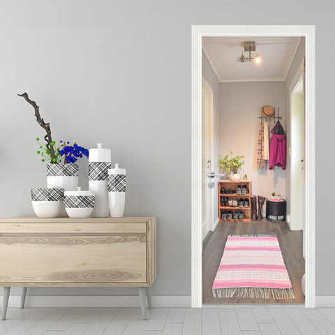 Wohnungseingang Tür Tapete