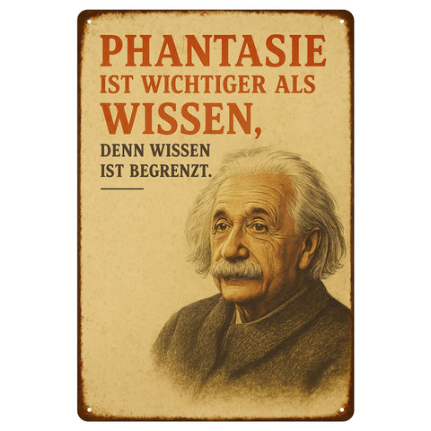 Blechschilder mit lustigen Sprüchen