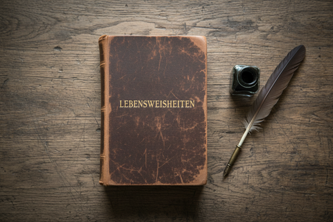 Zitate und Lebensweisheiten Schilder