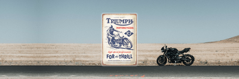 Triumph Marken Schilder entdecken