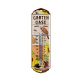 LANOLU Thermometer Garten-Oase 8x28cm