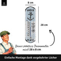 LANOLU Thermometer Ankerplatz 8x28cm