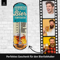 LANOLU Thermometer BIER Temperatur 8x28cm