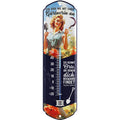 LANOLU Thermometer Leg dich nicht mit einer Gärtnerin an 8x28cm
