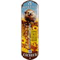 LANOLU Thermometer Ab hier bitte lächeln Igel 8x28cm