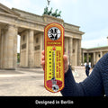 LANOLU Thermometer Feuerwehr 8x28cm