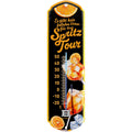 LANOLU Thermometer Falsches Wetter für Spritz Tour 8x28cm
