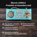 LANOLU Kordelschild Darts+Bier das gönn ich mir 16x32cm