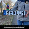 LANOLU BERLIN Nummernschild 52x11 cm