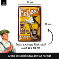 LANOLU Blechschild Drink Coffee 20x30cm