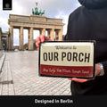 LANOLU Blechschild Our Porch 20x30cm