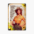 LANOLU Blechschild i Garden and know Things 20x30cm