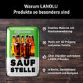 LANOLU Retro Blechschild Saufstelle 20x30cm