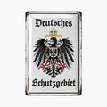 LANOLU Deutsches Schutzgebiet 20x30cm