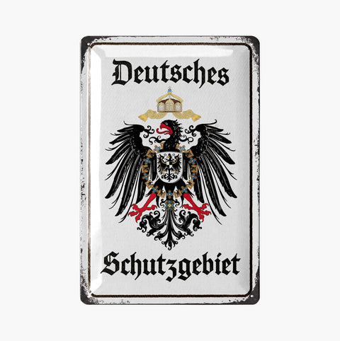 LANOLU Deutsches Schutzgebiet 20x30cm
