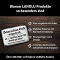 LANOLU Blechschild An dieser Stelle ereignete sich absolut gar nichts! 20x30cm