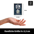 LANOLU Fotomagnet Gib deinem Leben Gin - 8x5,5 cm