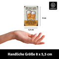 LANOLU Fotomagnet Bier, Glück - 8x5,5 cm